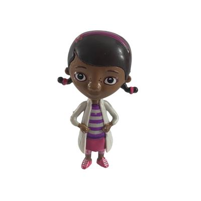 Disney Toys | Disney Junior Doc Mcstuffins 3" Action Figure Cake Topper Pvc Figurine Toy | Color: Pink/White | Size: 3" Tall