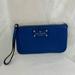 Kate Spade Bags | Kate Spade New York Blue Leather Wristlet Wallet | Color: Blue | Size: Os