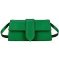 Purple Possum® Green Shoulder Bag Ladies Handbag Faux Leather Dark Green Bag