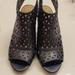 Michael Kors Shoes | New Michael Black Leather Block Heel Sandal. | Color: Black | Size: 7