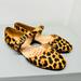 Madewell Shoes | Madewell Flats Animal Print New Without Tag Size 7 Real Calf Hair Leather Upper | Color: Brown/Tan | Size: 7