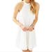 Lilly Pulitzer Dresses | Lilly Pulitzer Quinn Halter Swing Lace Dress Medium | Color: Cream/White | Size: M