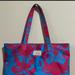 Lilly Pulitzer Bags | Lily Pulitzer Tote Bag Plus Free Small Bag With Purchase. | Color: Blue/Pink | Size: 16l X 4.75w X 14h