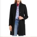 J. Crew Jackets & Coats | J.Crew Regent Wool Coat Jacket In Black | Color: Black | Size: 16