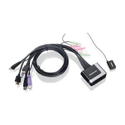 IOGEAR 2-Port Cable KVM Switch with HDMI GCS62HU