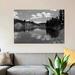 East Urban Home '1930s Mountain Lake Yellowstone National Park Wyoming' Photographic Print on Wrapped Canvas in Black/Gray/White | Wayfair