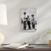 East Urban Home '1950s Boys Baseball Threesome One Holding Bat Others Wearing Mitts Having Discussion' Photographic Print on Wrapped Canvas Canvas | Wayfair