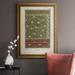 Trinx Nouveau Decorative VI Premium Framed Canvas- Ready To Hang Canvas, Solid Wood in Green/Red | 20 H x 16 W x 2.5 D in | Wayfair