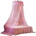 Gemma Violet Ties Bed Canopy Polyester in Pink | 102 H x 27.5 W x 0.79 D in | Wayfair A2DAD03F9A914DBB8A5C4E87B6F44108