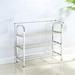 Rebrilliant Stainless Steel 9 Pair Shoe Rack in Gray | 19.68 H x 23.62 W x 9.05 D in | Wayfair 7E760388D5C04DDEAA2DE0E46EF23D2F