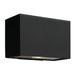 Atlantis 6"H Satin Black Integrated LED Outdoor Wall Light