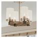 Minka-Lavery Bridlewood 15" 4-Light Rustic Ceiling Light