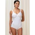 Shaping-Body TRIUMPH "Modern Soft+Cotton BS" Gr. 90, Cup B, weiß Damen Bodies Shaping-Body