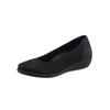 Ballerina CLASSIC, Damen, Gr. 42, blau (marine), Nubukleder, feminin, Schuhe