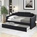 Merax Upholstered Twin Daybed with Trundle