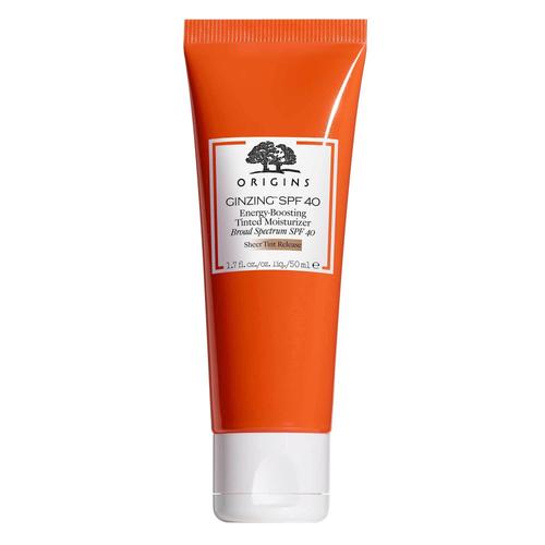 Origins GinZing Spf40 Energy-Boosting Tinted Moisturizer Sheer Tint Release 50 ml Creme