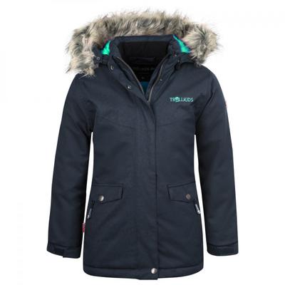 Trollkids - Girl's Oslo Coat XT - Mantel Gr 98 blau