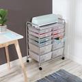 12-Drawer Rolling Craft Storage Cart by Honey-Can-Do in Chrome