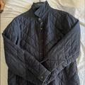 Levi's Jackets & Coats | Levi’s Navy Blue Bomber Quilled Jacket Zip Up Large Men | Color: Blue | Size: L