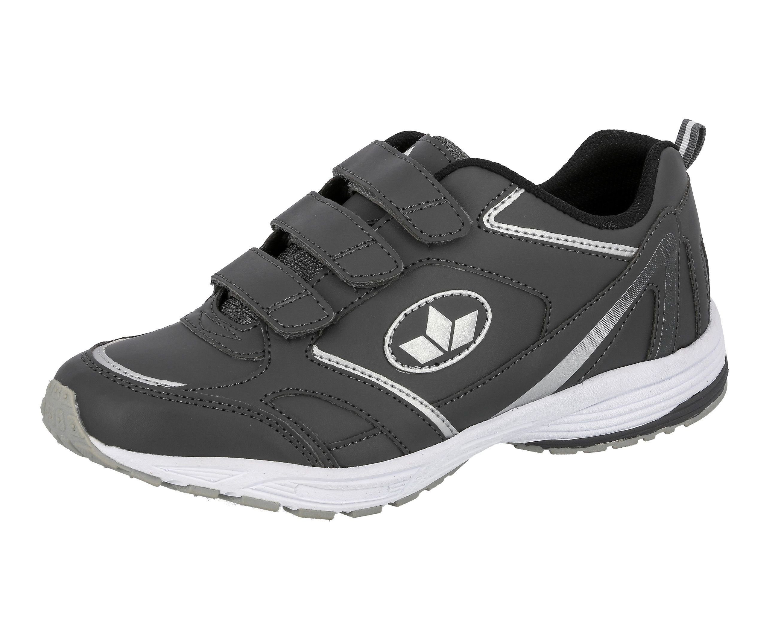 Laufschuh LICO "Joggingschuh Marlon V", Herren, Gr. 41, grau, Synthetik, Schuhe Laufschuh
