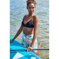 Triangel-Bikini-Top LASCANA ACTIVE "Janni" Gr. 38, Cup C/D, schwarz Damen Bikini-Oberteile Ocean Blue