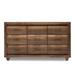 Loon Peak® Satsuma 9 Drawer Dresser Wood in Brown | 40.5 H x 68.75 W x 17.75 D in | Wayfair 7B0844EBCE8E41B985D77F7DFEBE4A3F