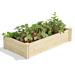 Greenes Fence Cedar Raised Garden Wood in Brown | 14 H x 48 D in | Wayfair RCP24484T