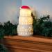 Omega Bright Designs Stacking Ceramic Snowman LED Candle