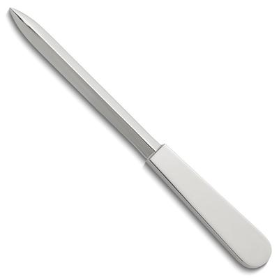 Curata Nickel-Plated Non-Tarnish Letter Opener - 1