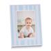 Curata Blue and White Striped 4 X 6 Photo Wooden Frame