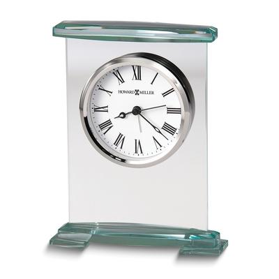 Curata Augustine Glass Quartz Alarm Clock