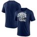 Men's Fanatics Branded Heathered Navy Dallas Cowboys End Around Tri-Blend T-Shirt