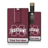 Mississippi State Bulldogs Personalized Credit Card USB Drive