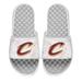 Youth ISlide White Cleveland Cavaliers Speckle Slide Sandals