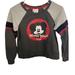 Disney Shirts & Tops | Mickey Mouse Club Varsity Sweater | Color: Black/White | Size: Boy/Girl Xsmall