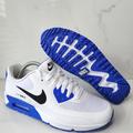 Nike Shoes | Nike Air Max 90 G Golf Shoes White Blue | Color: Blue/White | Size: 8