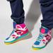 Gucci Shoes | Gucci “”Host Pickbasket High Top Sneakers | Color: Pink/Yellow | Size: 9