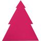 Platzset PRIMAFLOR-IDEEN IN TEXTIL "Tannenbaum, Weihnachtsdeko" Platzsets Gr. Polypropylen, pink Platzsets