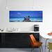 East Urban Home 'Playa Chac-Mool, Cancun, Mexico' Photographic Print on Canvas Canvas, Cotton in Blue | 20 H x 60 W x 1.5 D in | Wayfair