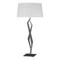 Hubbardton Forge Facet 33.7" Standard Table Lamp, Steel in Orange/Brown | 33.7 H x 18 W x 18 D in | Wayfair 272850-1148