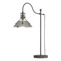 Hubbardton Forge Henry 27" Arched Table Lamp Metal in Gray/Black | 27.1 H x 9.2 W x 20.4 D in | Wayfair 272840-1176