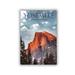 Millwood Pines Yosemite National Park California, Travel Poster Print, Unframed Print, Home & Office Wall Art | 24 H x 16 W x 0.35 D in | Wayfair