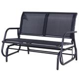 Winston Porter Dajon Patio Chair Metal in Black | Wayfair 0E022AAD59404861AED86D9F5CA30666
