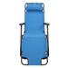 Latitude Run® Reclining Zero Gravity Chair Metal in Blue | 24 H x 38 W x 4 D in | Wayfair 28D41D587ED141DEABDDB8ED225E4E99