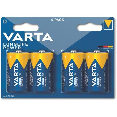 Varta - Batterie Alkaline, Mono, d, LR20, 1.5V, Longlife Power, 4 Stück Image