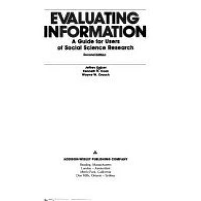 Evaluating Information A Guide For Users Of Social...