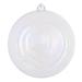 Vickerman 666784 - 12" Clear Iridescent Ball Christmas Tree Ornament