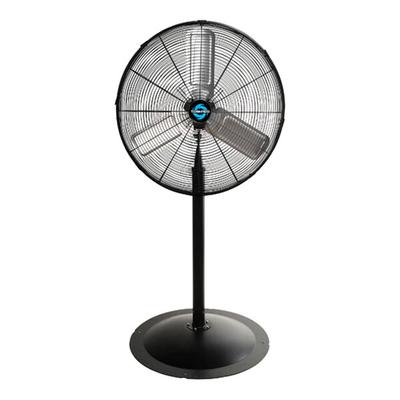 Tornado 24" Industrial 3-Speed High-Velocity Metal Pedestal Fan HI-FAN-24PF-1P - 7,600 CFM, 120V, 1 Phase