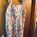 J. Crew Dresses | J Crew Women Maxi Dress With Ruffle Straps. Size 3x New With Tags Never Worn. | Color: Pink/White | Size: 3x