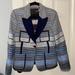 Louis Vuitton Other | Louis Vuitton Jacket And Skirt Suit | Color: Blue/White | Size: European Size 38